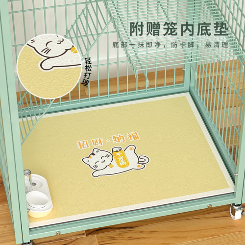 貓咪籠子家用置物架方管貓別墅超大貓屋貓窩可移動貓籠子 貓咪籠子家用置物架方管貓別墅超大貓屋貓窩可移動貓籠子