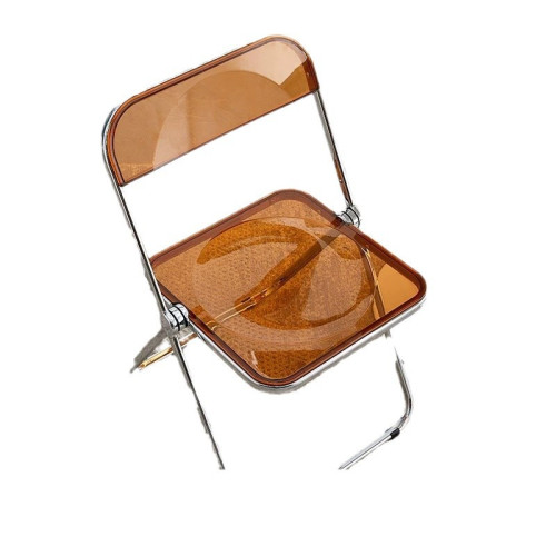 ins凳子網紅化妝椅拍照椅時尚可攜式家用折曡椅亞克力餐椅透明椅子 ins凳子網紅化妝椅拍照椅時尚可攜式家用折曡椅亞克力餐椅透明椅子