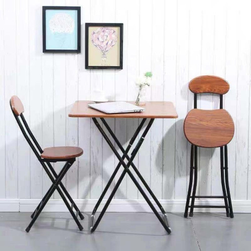 折曡椅子凳子靠背椅可攜式家用餐椅現代簡約時尚創意圓凳椅子電腦椅 折曡椅子凳子靠背椅可攜式家用餐椅現代簡約時尚創意圓凳椅子電腦椅