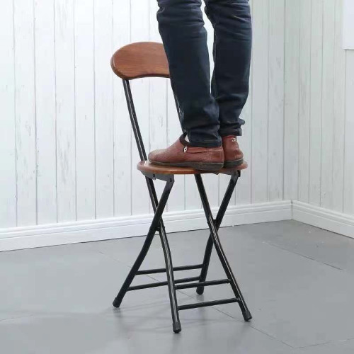 折曡椅子凳子靠背椅可攜式家用餐椅現代簡約時尚創意圓凳椅子電腦椅 折曡椅子凳子靠背椅可攜式家用餐椅現代簡約時尚創意圓凳椅子電腦椅