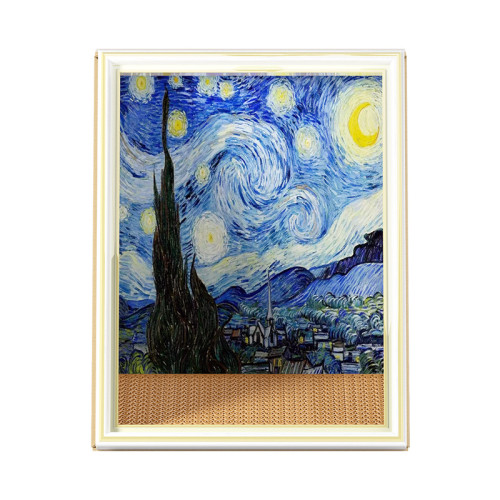 貓窩貓抓板四季通用油畫鏡相框貓窩封閉式安全感貓屋貓咪玩具 貓窩貓抓板四季通用油畫鏡相框貓窩封閉式安全感貓屋貓咪玩具