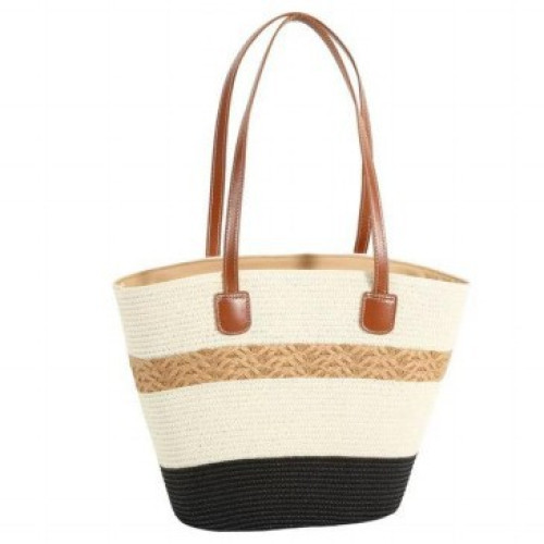 女海邊高級感大容量菜籃子編織包包度假沙灘通勤旅遊托特女包