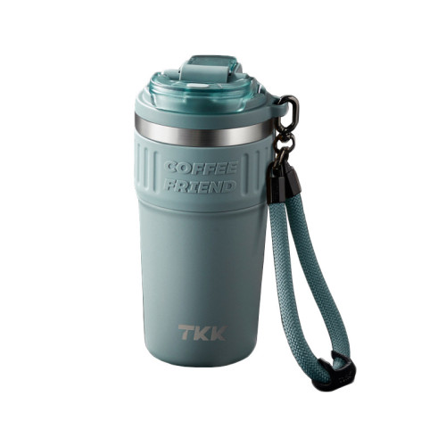 TKK食品級不鏽鋼316保溫杯可攜式提繩簡約高顔值咖啡杯商務禮品水杯 TKK食品級不鏽鋼316保溫杯可攜式提繩簡約高顔值咖啡杯商務禮品水杯