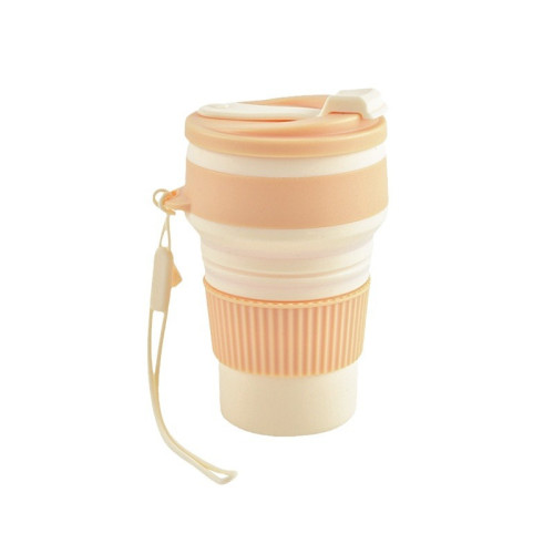 矽膠折疊水杯戶外露營折疊咖啡杯旅行辦公運動杯便捷隨行杯