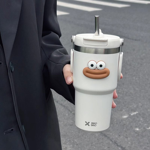 網紅雙飲保溫杯女生高顔值吸管冰霸杯車用保冷水杯汽車杯學生杯子 網紅雙飲保溫杯女生高顔值吸管冰霸杯車用保冷水杯汽車杯學生杯子