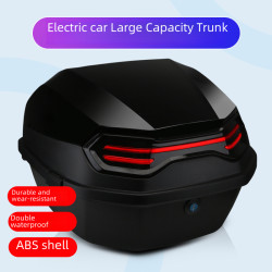電動車後備箱通用愛瑪雅迪台鈴綠源加厚大號電瓶車踏板摩托車尾箱
