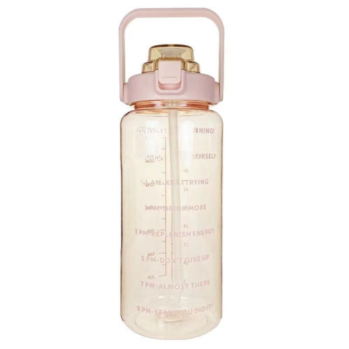 運動水杯大容量耐高溫塑膠杯子帶吸管杯子網紅健身超大號水壺可攜式 運動水杯大容量耐高溫塑膠杯子帶吸管杯子網紅健身超大號水壺可攜式