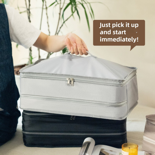 戶外旅行懸掛收納包可攜式性多功能可折曡壓縮手提箱衣物行李收納袋 戶外旅行懸掛收納包可攜式性多功能可折曡壓縮手提箱衣物行李收納袋