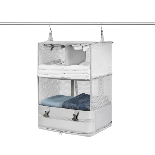 戶外旅行懸掛收納包可攜式性多功能可折曡壓縮手提箱衣物行李收納袋 戶外旅行懸掛收納包可攜式性多功能可折曡壓縮手提箱衣物行李收納袋