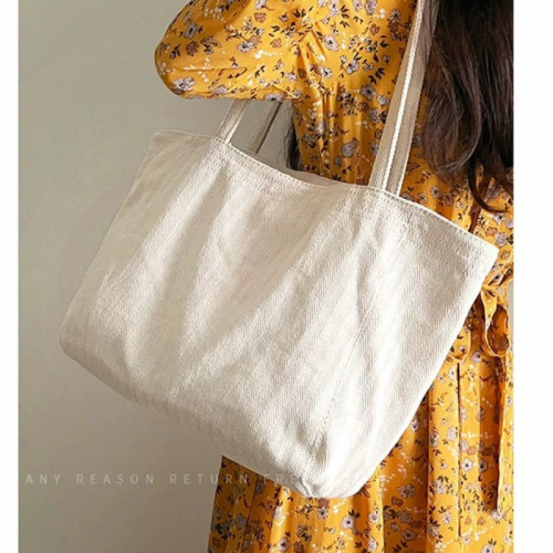 休閒帆布包新款大容量包包秋冬時尚單肩簡約百搭大學生上課托特包 休閒帆布包新款大容量包包秋冬時尚單肩簡約百搭大學生上課托特包