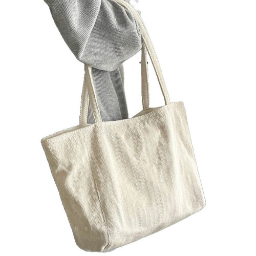 休閒帆布包新款大容量包包秋冬時尚單肩簡約百搭大學生上課托特包 休閒帆布包新款大容量包包秋冬時尚單肩簡約百搭大學生上課托特包