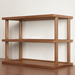 桌面置物架桌上書架辦公室工位多層收納家用書桌台面小型水杯架子