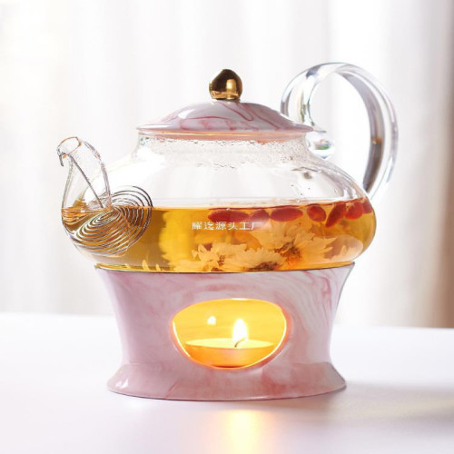 ins北歐簡約花茶杯套裝粉紅灰色咖啡杯泡煮水果茶下午茶茶壺 水杯 ins北歐簡約花茶杯套裝粉紅灰色咖啡杯泡煮水果茶下午茶茶壺 水杯