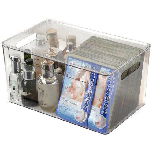 透明面膜盒子化妝品收納盒桌面置物架梳妝台護膚筐亞克力整理箱 透明面膜盒子化妝品收納盒桌面置物架梳妝台護膚筐亞克力整理箱