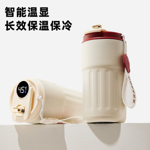 新款智能溫顯保溫杯316不鏽鋼高顔值男女隨行咖啡杯水杯可攜式水杯 新款智能溫顯保溫杯316不鏽鋼高顔值男女隨行咖啡杯水杯可攜式水杯