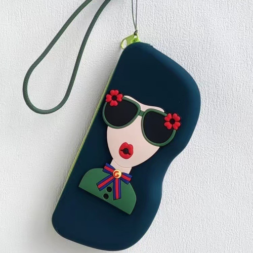 女神墨鏡收納袋可攜式眼鏡盒零錢收納包防摔矽膠眼鏡袋可掛防水眼鏡 女神墨鏡收納袋可攜式眼鏡盒零錢收納包防摔矽膠眼鏡袋可掛防水眼鏡