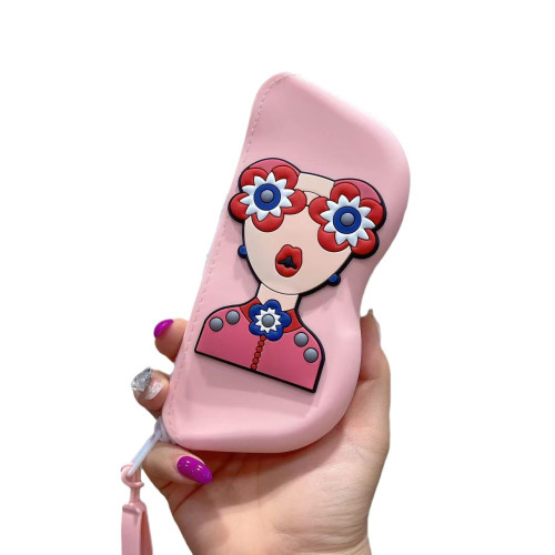 女神墨鏡收納袋可攜式眼鏡盒零錢收納包防摔矽膠眼鏡袋可掛防水眼鏡 女神墨鏡收納袋可攜式眼鏡盒零錢收納包防摔矽膠眼鏡袋可掛防水眼鏡