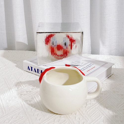 小醜鼻子陶瓷卡通馬克杯家用生日禮物搞怪可愛小醜水杯咖啡杯 小醜鼻子陶瓷卡通馬克杯家用生日禮物搞怪可愛小醜水杯咖啡杯