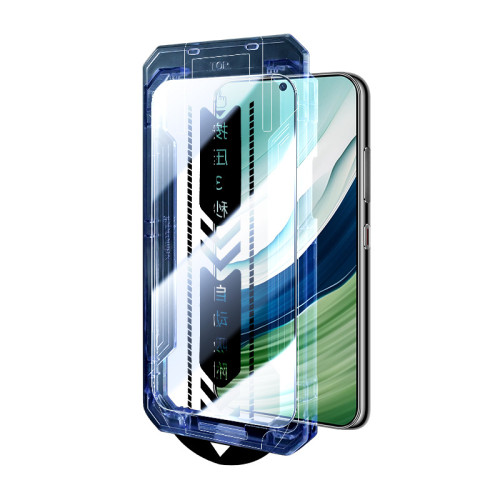 適用魅族系列無塵倉鋼化膜手機膜全屏覆蓋去白邊帶貼膜器