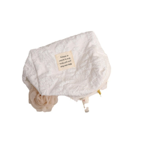 化妝包in’s清新浮雕化妝包大容量高級感可攜式收納包枕頭包洗潄包 化妝包in’s清新浮雕化妝包大容量高級感可攜式收納包枕頭包洗潄包