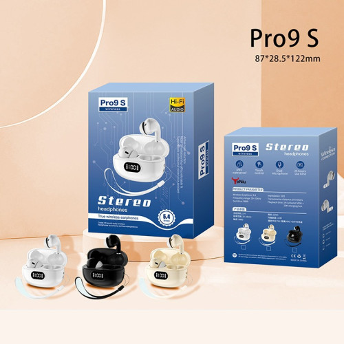 2024新款pro系列藍牙耳機數顯入耳式TSW運動超長續航降噪藍牙耳機