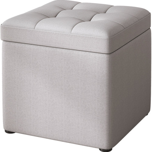 億家達客廳時尚矮凳收納儲物凳子家用可坐門口換鞋凳布藝皮革腳凳 億家達客廳時尚矮凳收納儲物凳子家用可坐門口換鞋凳布藝皮革腳凳