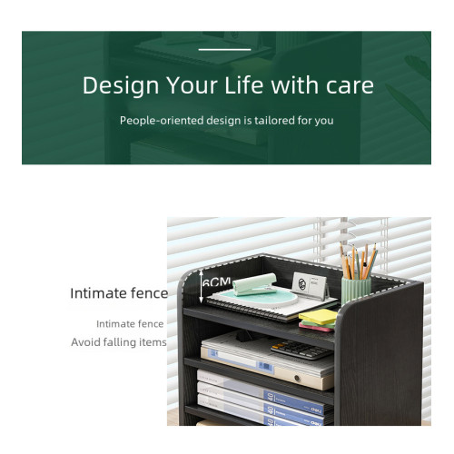 辦公室桌面置物架多層文件架工位神器桌上整理架收納架檔案資料架 辦公室桌面置物架多層文件架工位神器桌上整理架收納架檔案資料架