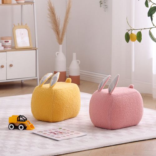 動物凳子家用兔子造型坐凳兒童卡通座椅小板凳可愛網紅換鞋凳矮凳 動物凳子家用兔子造型坐凳兒童卡通座椅小板凳可愛網紅換鞋凳矮凳