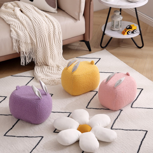 動物凳子家用兔子造型坐凳兒童卡通座椅小板凳可愛網紅換鞋凳矮凳 動物凳子家用兔子造型坐凳兒童卡通座椅小板凳可愛網紅換鞋凳矮凳