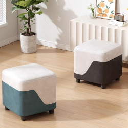 客廳小凳子家用入戶換鞋凳簡約沙發凳腳踏臥室收納箱防塵收納矮凳