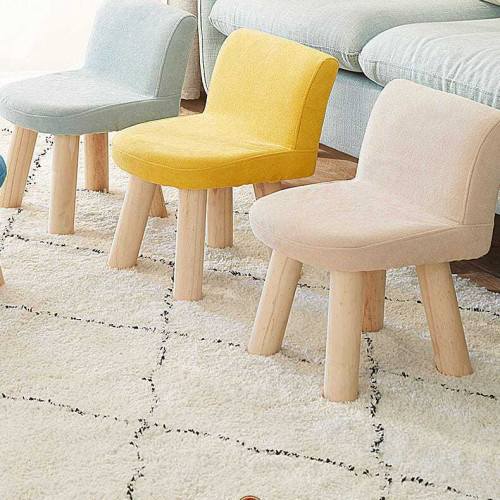 小清新矮椅靠背成人家用兒童小凳子可愛茶幾久坐不塌陷坐墊換鞋凳 小清新矮椅靠背成人家用兒童小凳子可愛茶幾久坐不塌陷坐墊換鞋凳