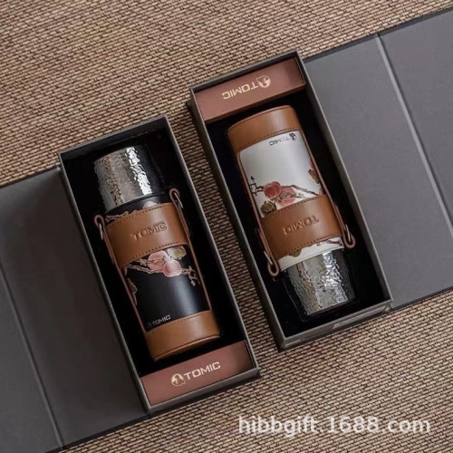 tomic特美刻燜茶杯鎚紋保溫杯男女茶水分離陶瓷內膽悶茶泡茶杯子 tomic特美刻燜茶杯鎚紋保溫杯男女茶水分離陶瓷內膽悶茶泡茶杯子