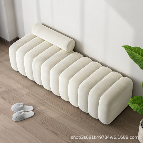 換鞋凳家用門口輕奢長條凳臥室床尾凳高級感穿鞋坐凳衣帽間沙發凳 換鞋凳家用門口輕奢長條凳臥室床尾凳高級感穿鞋坐凳衣帽間沙發凳