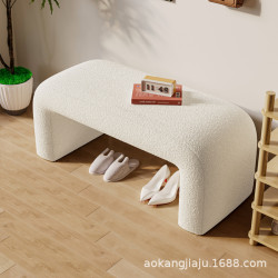 換鞋凳家用門口入戶穿鞋凳輕奢高級感客廳沙發坐凳試衣間長條凳子