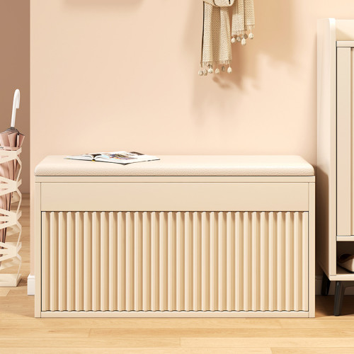 儲物換鞋凳門口家用穿鞋凳進門凳奶油風入戶可坐翻鬭鞋櫃坐凳一體 儲物換鞋凳門口家用穿鞋凳進門凳奶油風入戶可坐翻鬭鞋櫃坐凳一體