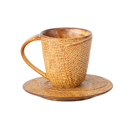 日本信樂燒日式粗陶咖啡杯粉引 手作侘寂陶瓷馬克杯流釉下午茶杯 日本信樂燒日式粗陶咖啡杯粉引 手作侘寂陶瓷馬克杯流釉下午茶杯