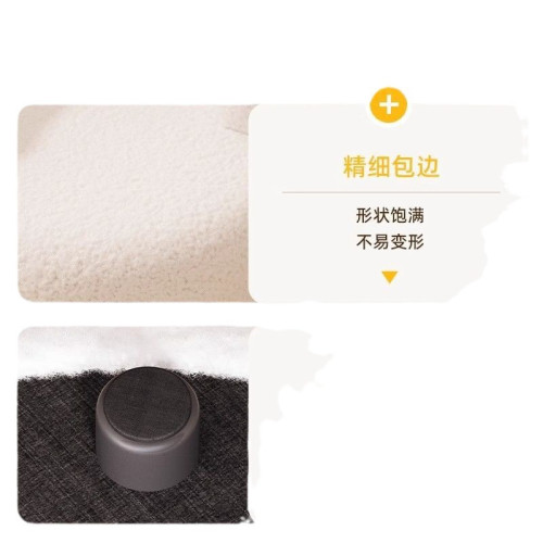 客廳家用圓凳靠背椅換鞋凳奶油風羊羔絨小凳子沙發凳茶幾旁邊矮凳 客廳家用圓凳靠背椅換鞋凳奶油風羊羔絨小凳子沙發凳茶幾旁邊矮凳