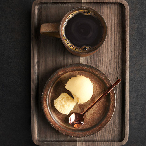 日式手工咖啡杯帶碟創意家用粗陶咖啡杯窰變馬克杯下午茶杯碟套裝 日式手工咖啡杯帶碟創意家用粗陶咖啡杯窰變馬克杯下午茶杯碟套裝