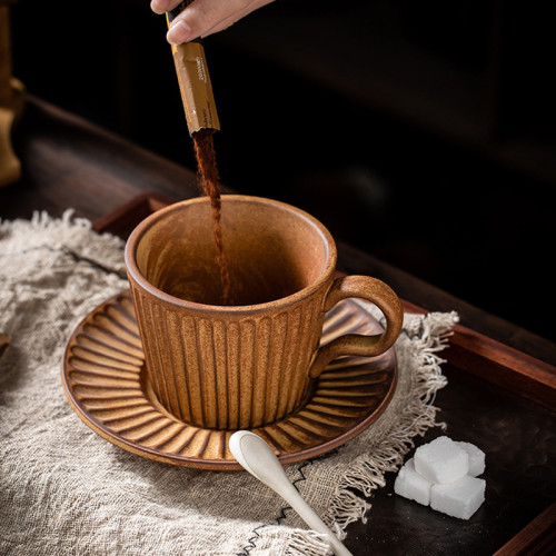 陶瓷咖啡杯日式下午茶手作joto馬克杯卡布藝術套裝設計感杯子 陶瓷咖啡杯日式下午茶手作joto馬克杯卡布藝術套裝設計感杯子