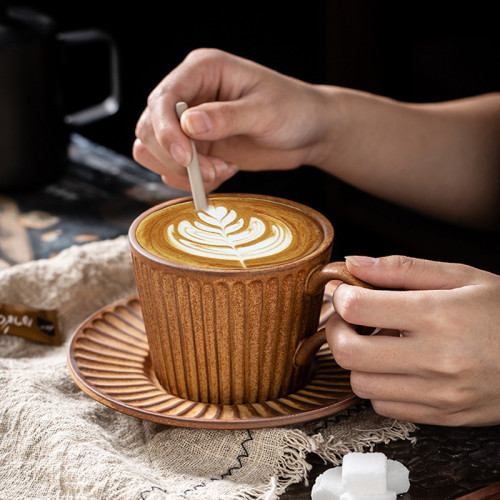 陶瓷咖啡杯日式下午茶手作joto馬克杯卡布藝術套裝設計感杯子 陶瓷咖啡杯日式下午茶手作joto馬克杯卡布藝術套裝設計感杯子