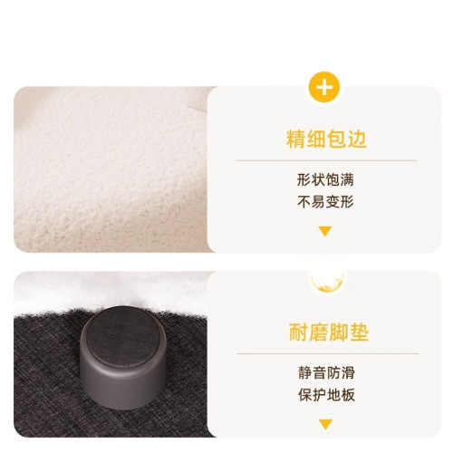 圓凳靠背椅換鞋凳沙發凳客廳茶幾旁邊矮凳小板凳奶油風家用小凳子 圓凳靠背椅換鞋凳沙發凳客廳茶幾旁邊矮凳小板凳奶油風家用小凳子