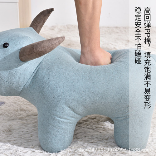 創意換鞋凳家用門口卡通矮凳大象動物坐凳兒童穿鞋凳客廳沙發腳踏 創意換鞋凳家用門口卡通矮凳大象動物坐凳兒童穿鞋凳客廳沙發腳踏