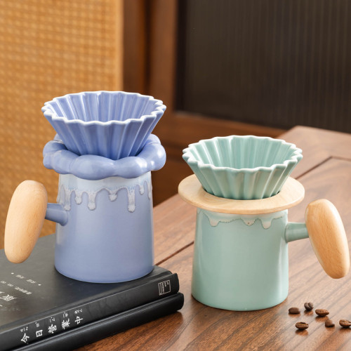 陶瓷手沖咖啡壺套裝過濾分享壺高檔精緻辦公室現磨咖啡器具咖啡杯 陶瓷手沖咖啡壺套裝過濾分享壺高檔精緻辦公室現磨咖啡器具咖啡杯