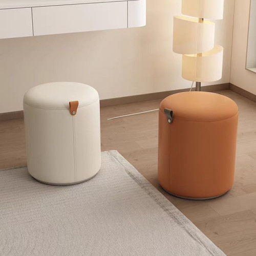 網紅奶油風化妝凳圓凳可旋轉家用臥室梳妝凳女生家用客廳換鞋凳 網紅奶油風化妝凳圓凳可旋轉家用臥室梳妝凳女生家用客廳換鞋凳