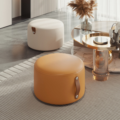 網紅奶油風化妝凳圓凳可旋轉家用臥室梳妝凳女生家用客廳換鞋凳 網紅奶油風化妝凳圓凳可旋轉家用臥室梳妝凳女生家用客廳換鞋凳