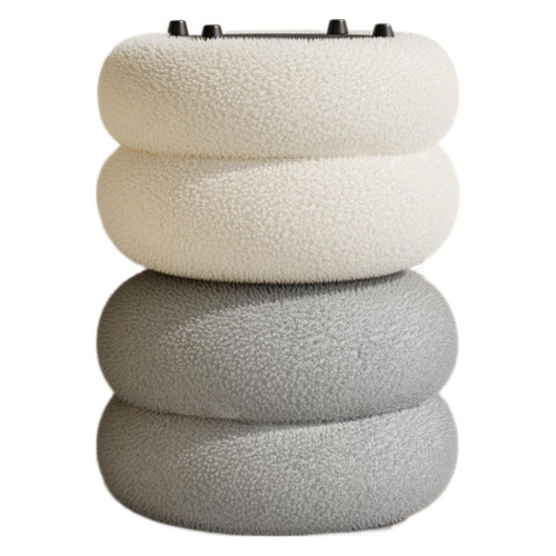 家用換鞋凳入戶門口可坐穿鞋凳玄關網紅創意圓凳奶油風小凳子坐墩 家用換鞋凳入戶門口可坐穿鞋凳玄關網紅創意圓凳奶油風小凳子坐墩