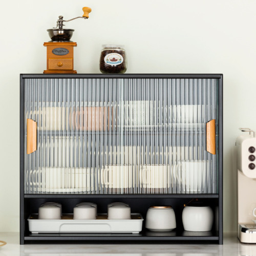 桌面杯子收納置物架水杯收納盒防塵玻璃杯茶杯茶具咖啡杯架子杯架