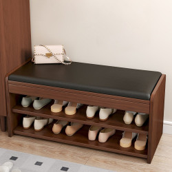 換鞋凳門口家用鞋櫃坐凳一體新中式入戶穿鞋凳進門凳軟包可坐鞋架