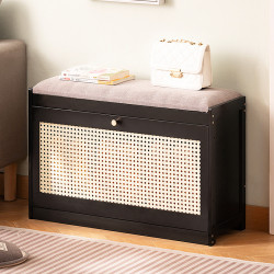 家用門口玄關換鞋凳沙發凳可坐式鞋凳穿鞋凳子一體鞋櫃入戶高級感