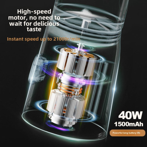 榨汁機新款可攜式充電小型輔食碎冰家用多功能果汁機榨汁杯 榨汁機新款可攜式充電小型輔食碎冰家用多功能果汁機榨汁杯